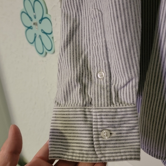 Frank & Eileen,Eileen Relaxed Button-Up Shirt, Size Large - Picture 7 of 10